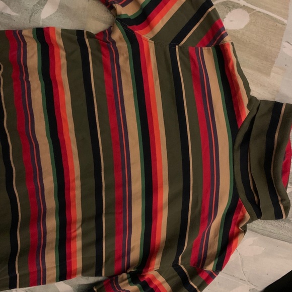 Land’s End Striped Turtleneck - Picture 3 of 4